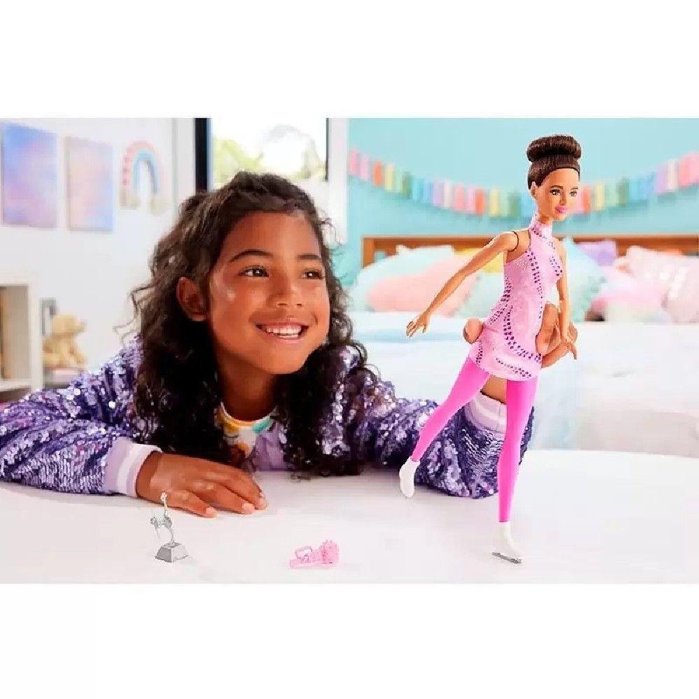 Barbie Profissões Boneca Patinadora Artística - Mattel - 5