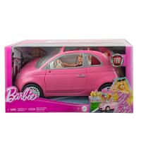Barbie Veículo Para Boneca Fiat Rosa - Mattel - 6