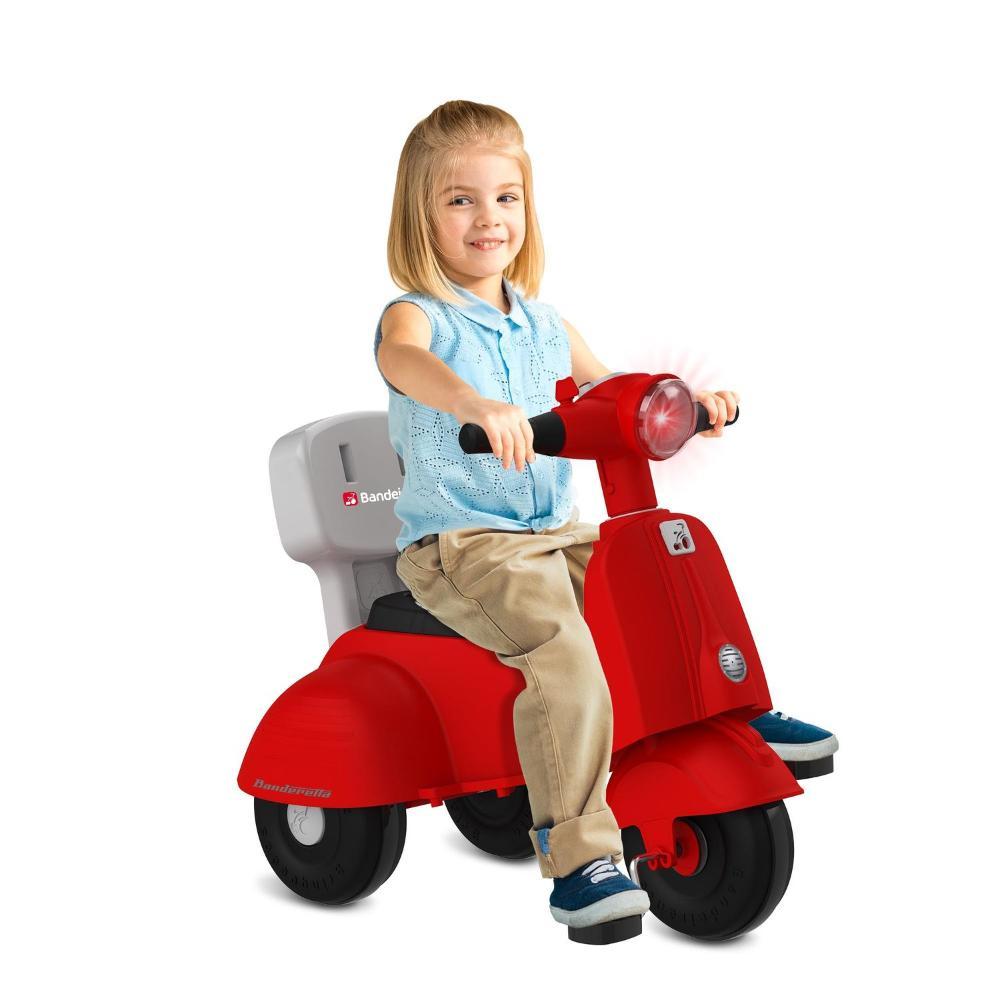 Triciclo Banderetta Passeio Pedal Vermelho - Bandeirante - 6