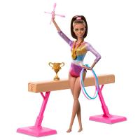 Barbie I Can Be Ginasta Morena - Mattel - 1