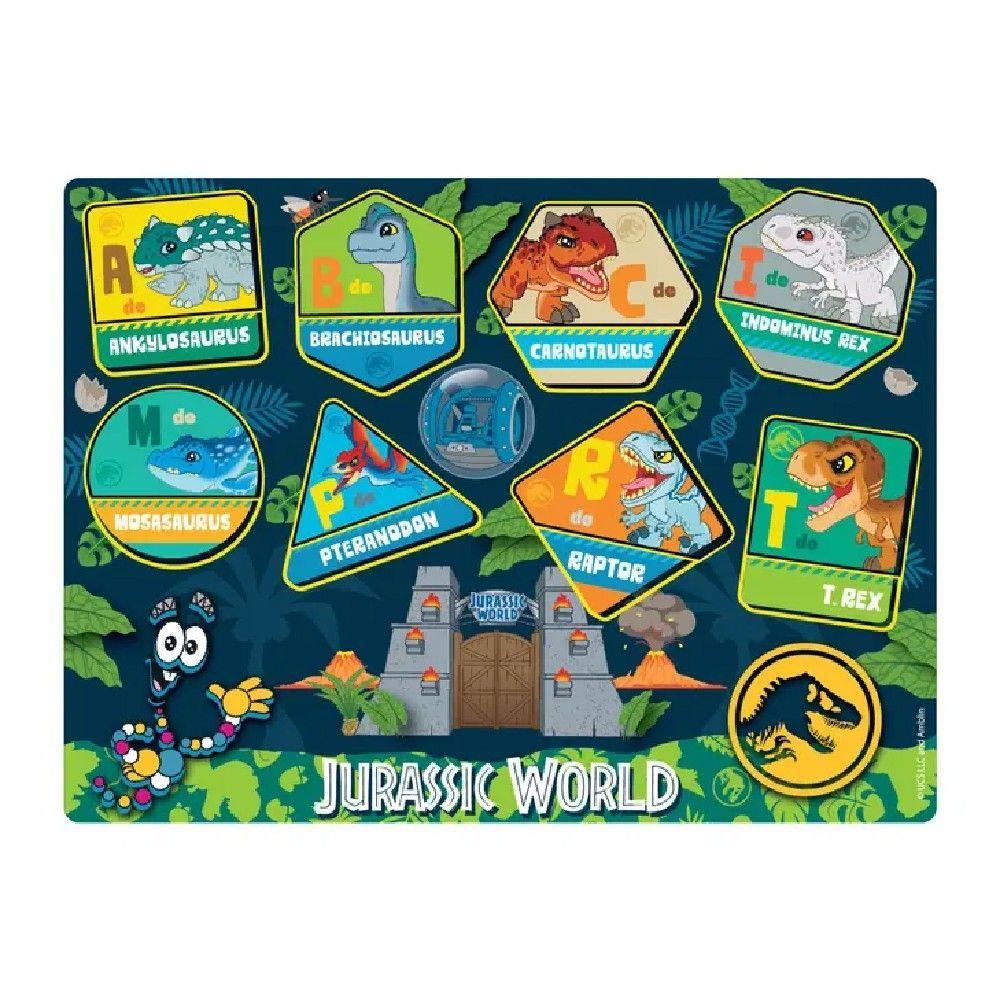 Jogo Educativo Encaixe as Formas Jurassic - Mimo - 2