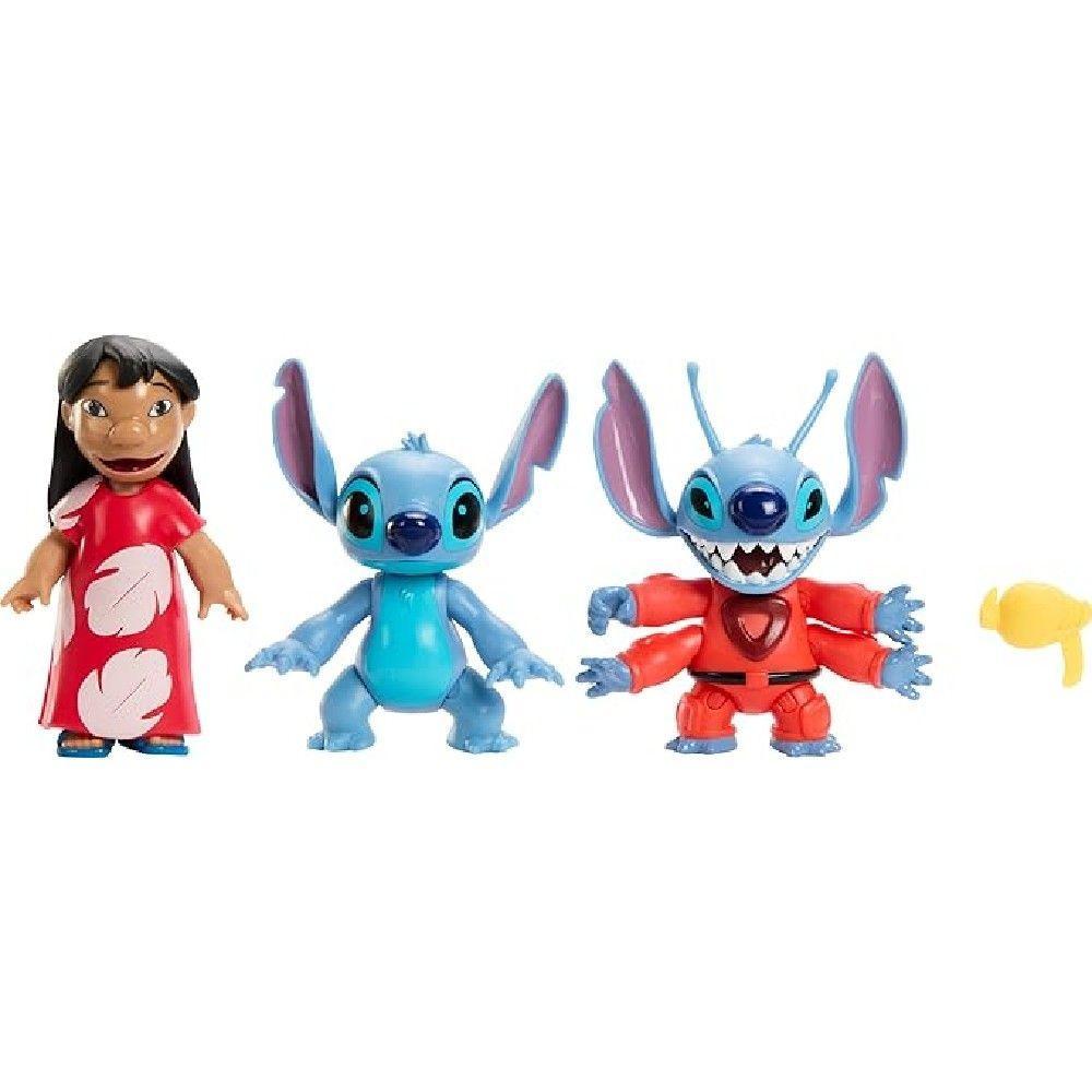Disney Pixar Storytellers Lilo e Stitch Pacote com 3 - Mattel - 1
