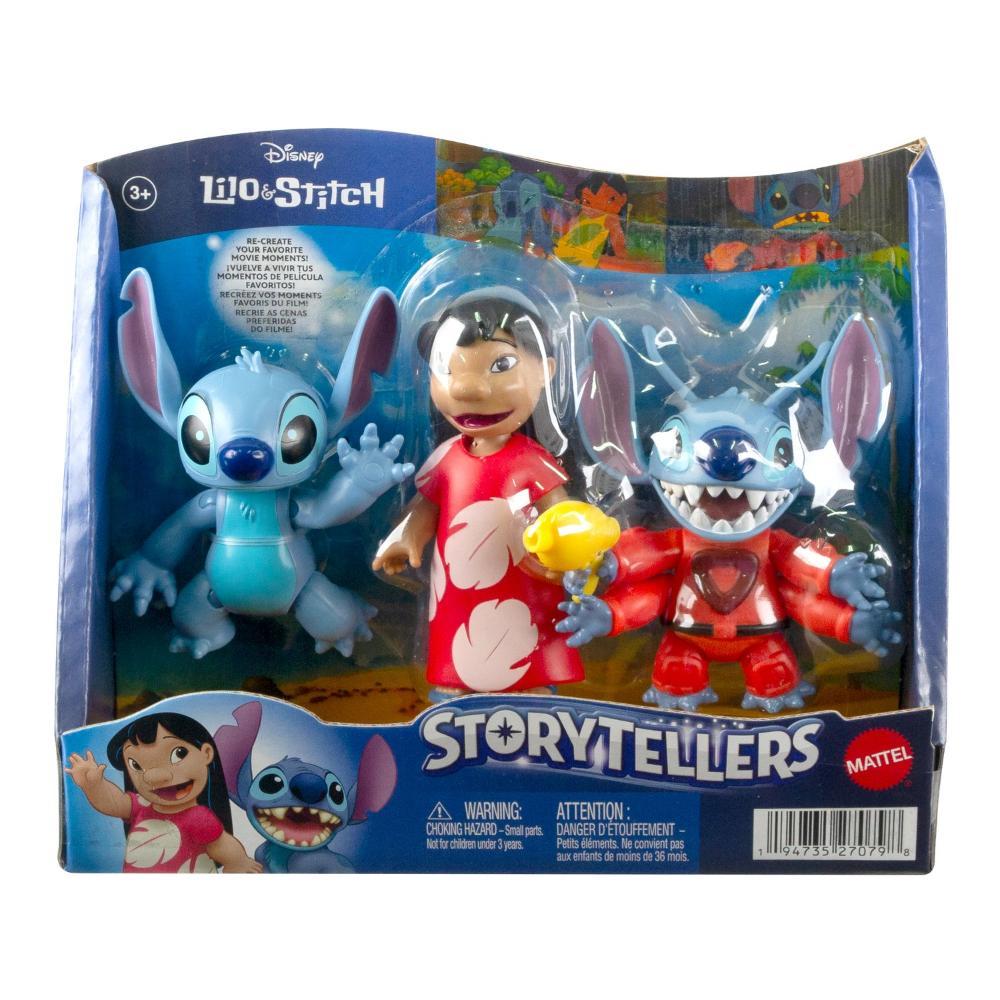 Disney Pixar Storytellers Lilo e Stitch Pacote com 3 - Mattel - 5