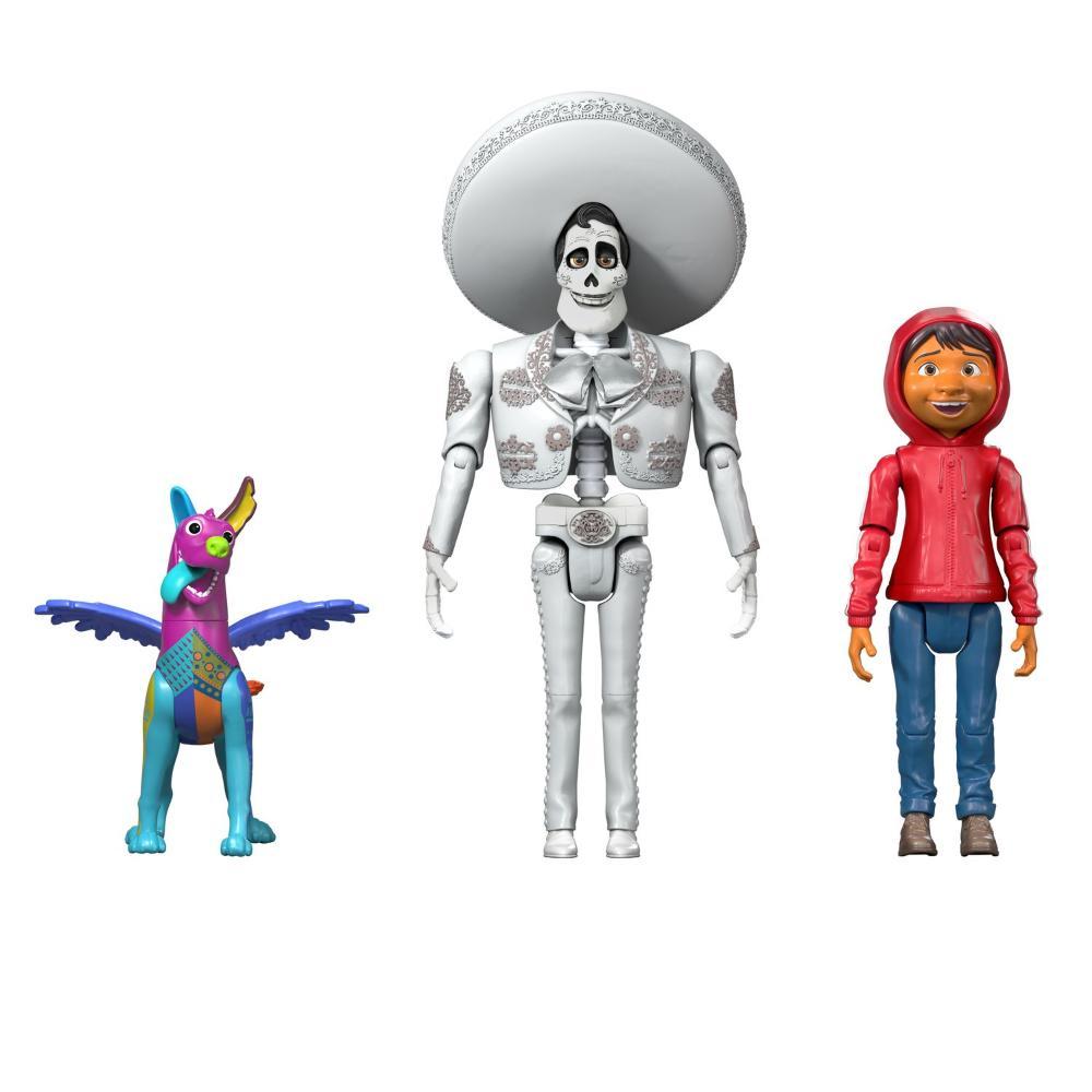 Disney Pixar Storytellers Coco Pacote com 3 - Mattel - 3