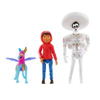 Disney Pixar Storytellers Coco Pacote com 3 - Mattel - 2