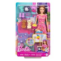 Barbie Festa do Pijama com Cachorrinhos - Mattel - 1