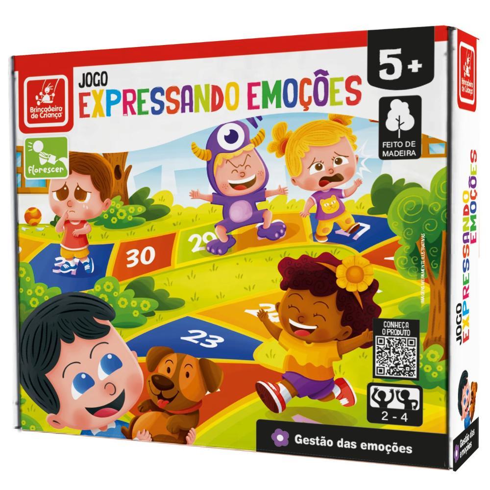 Jogo Expressando Emoções - Brincadeira de Criança - 1