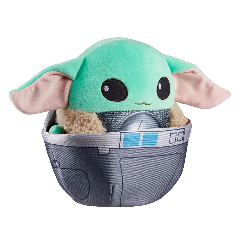 Pelúcia Star Wars Grogu no Carrinho - Mattel - 2