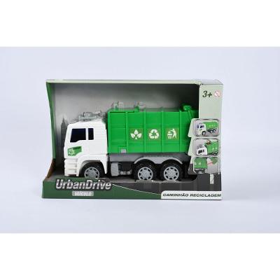 Caminhão de Reciclagem Luzes e Sons - Brinkzania