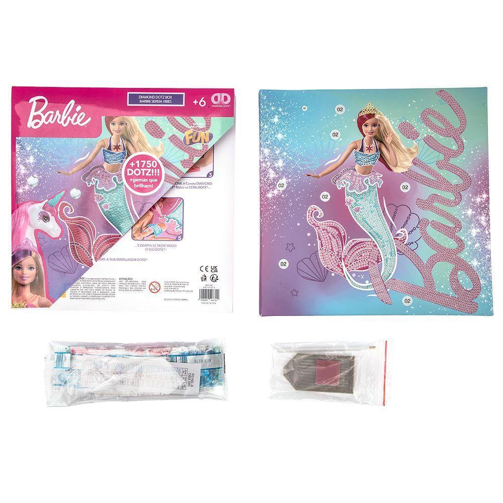Barbie Diamond Dotz Sereia Vibes 1766 Dotz - Fun Divirta-se - 2