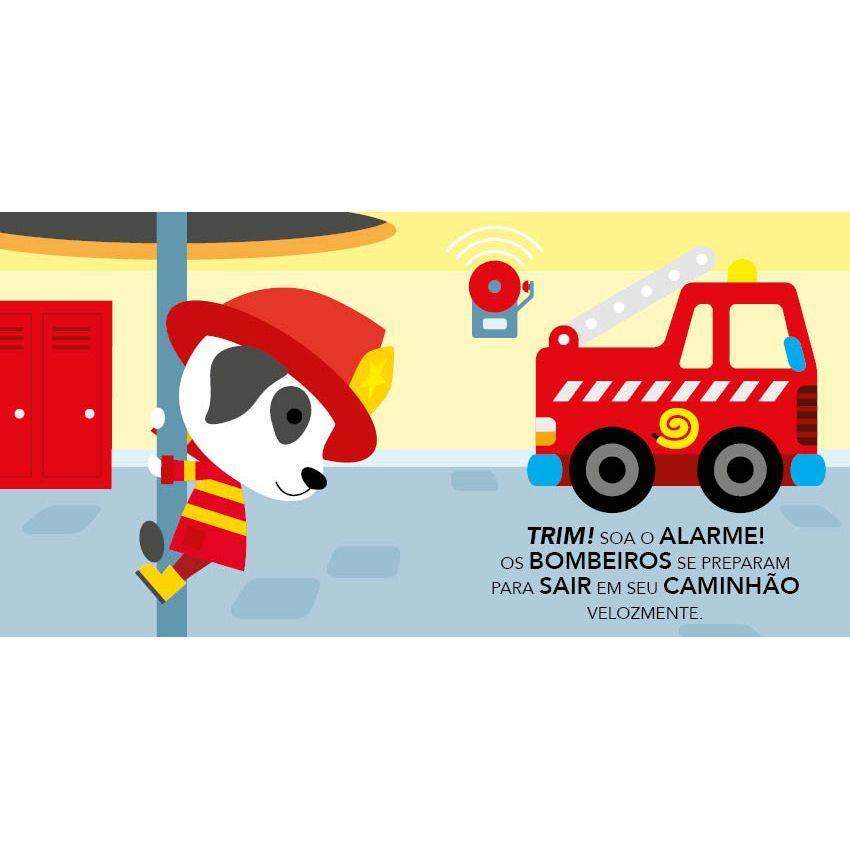 Livro Meu Primeiro Caminhão de Bombeiros - Ciranda Cultural - 3