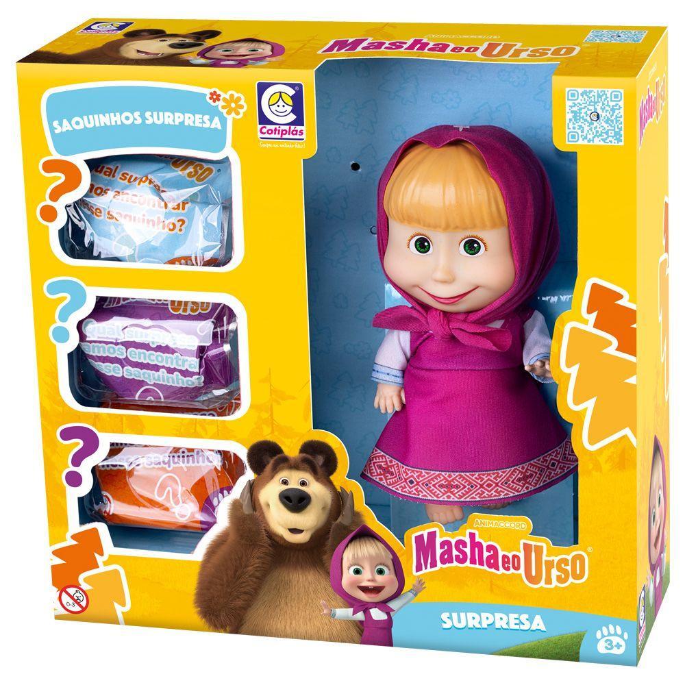 Boneca Masha Surpresa - Cotiplás - 1