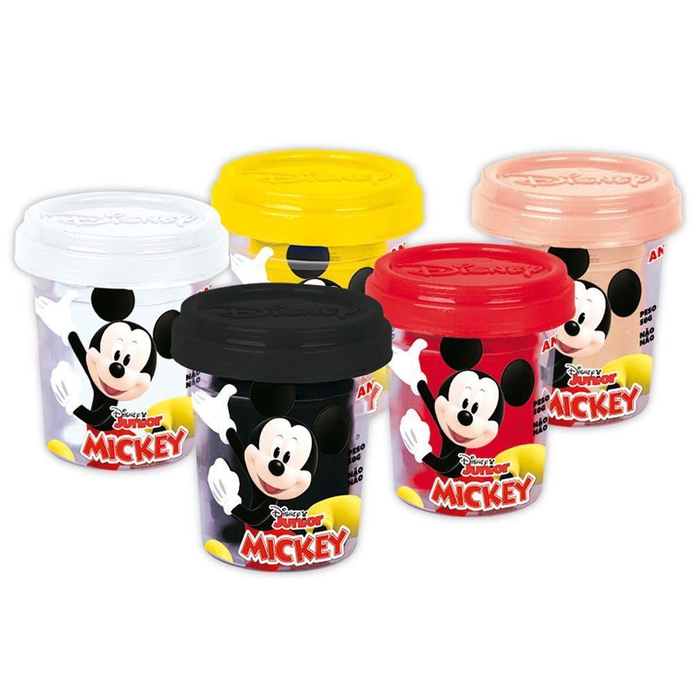 Kit Massinha Mickey com Acessórios - Cotiplás - 5