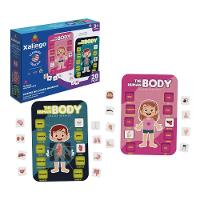 Jogo Aprendendo Inglês Partes do Corpo Humano - Xalingo - 1