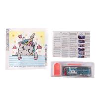 Diamond Dotz Unicórnio Baby 2 com 2000 Dotz - Fun Divirta-se - 2