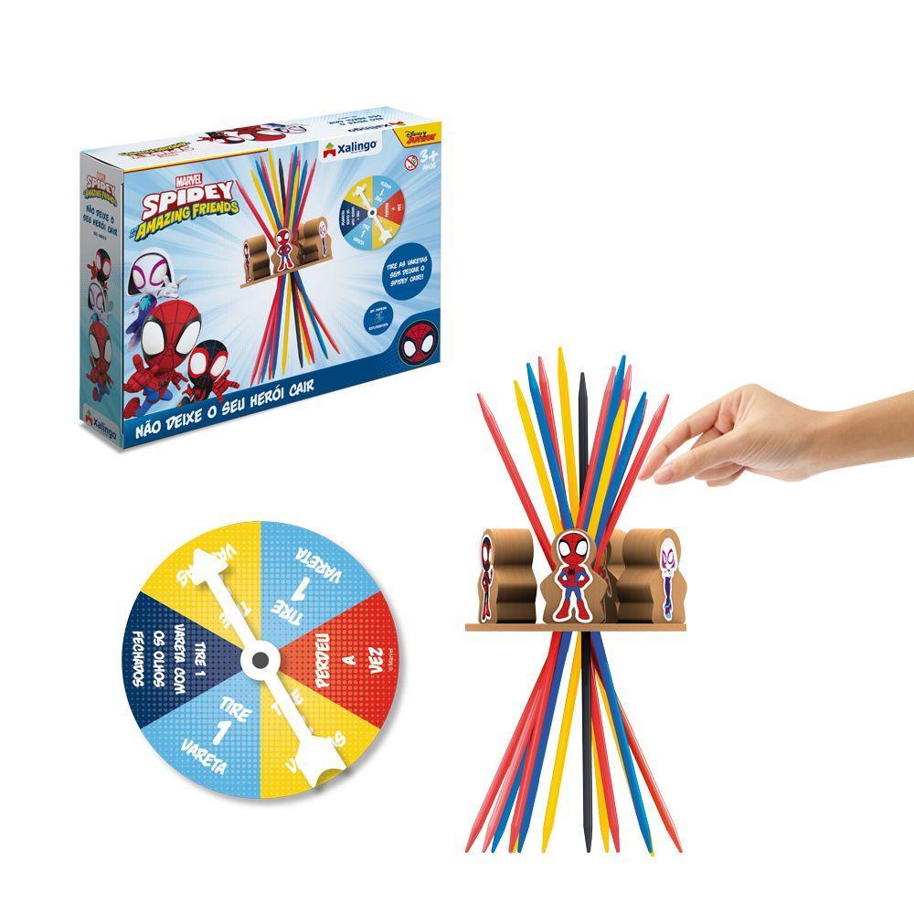 Jogo Spidey Não Deixe o Seu Herói Cair - Xalingo - 1