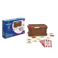 Jogo Aprendendo Inglês Frutas e Vegetais - Xalingo - 1