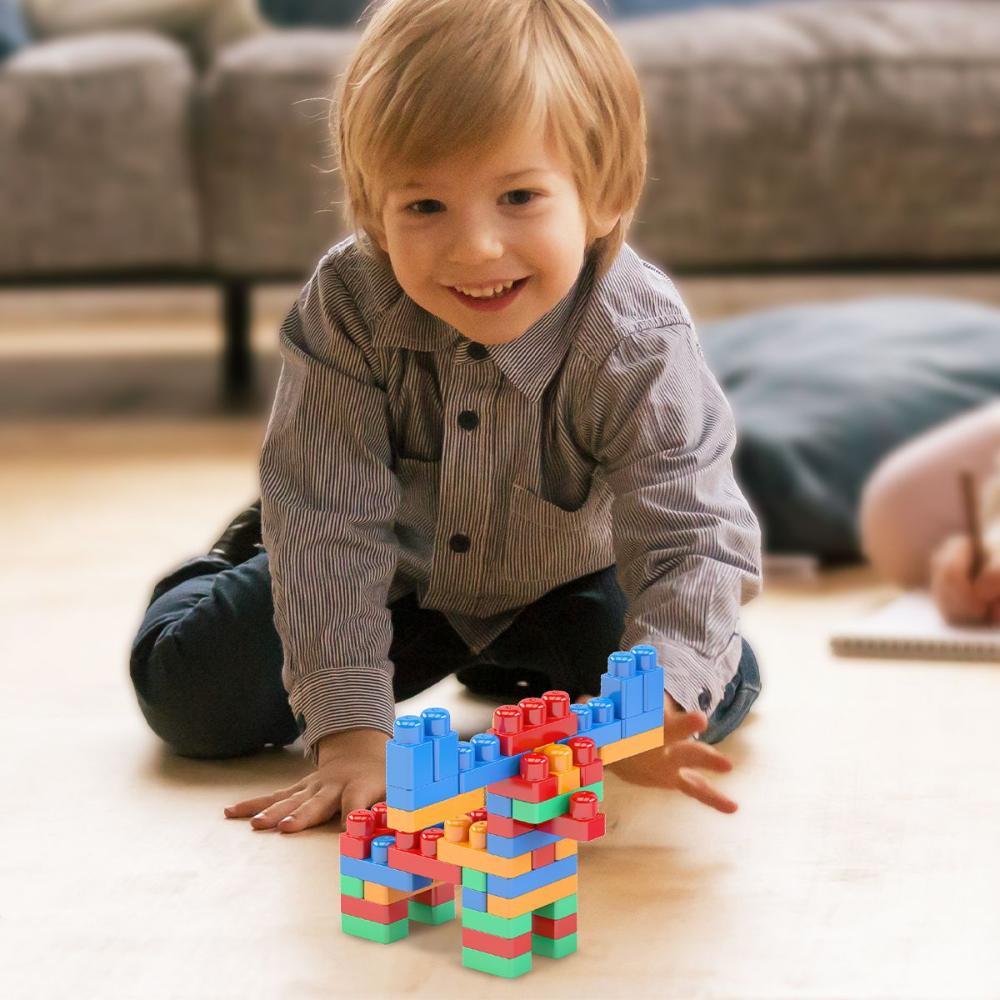 Sacola Construção Blocolândia Click 440 Peças - Dismat - 3