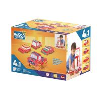 Carro 4 em 1 Blocolândia Click 5 Peças - Dismat - 3