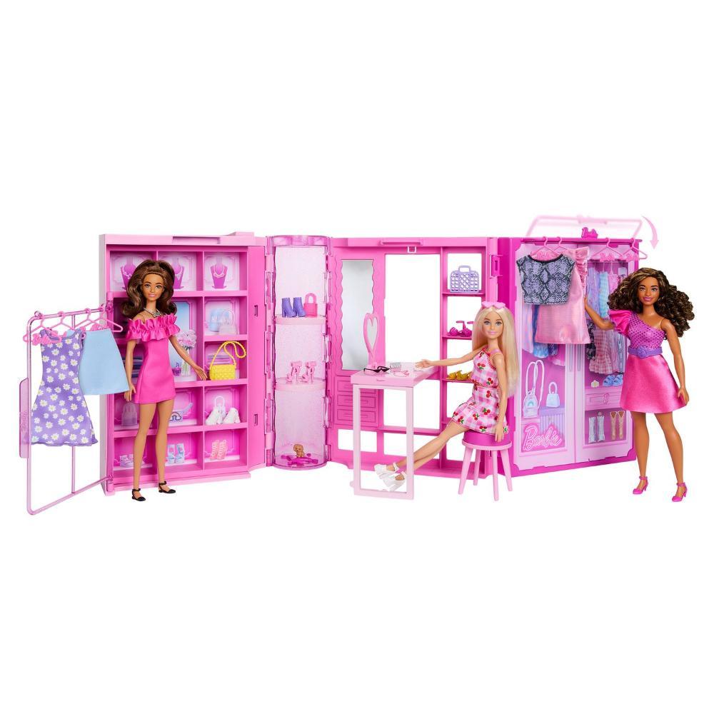 Barbie Armário dos Sonhos com Acessórios e Boneca - Mattel - 4