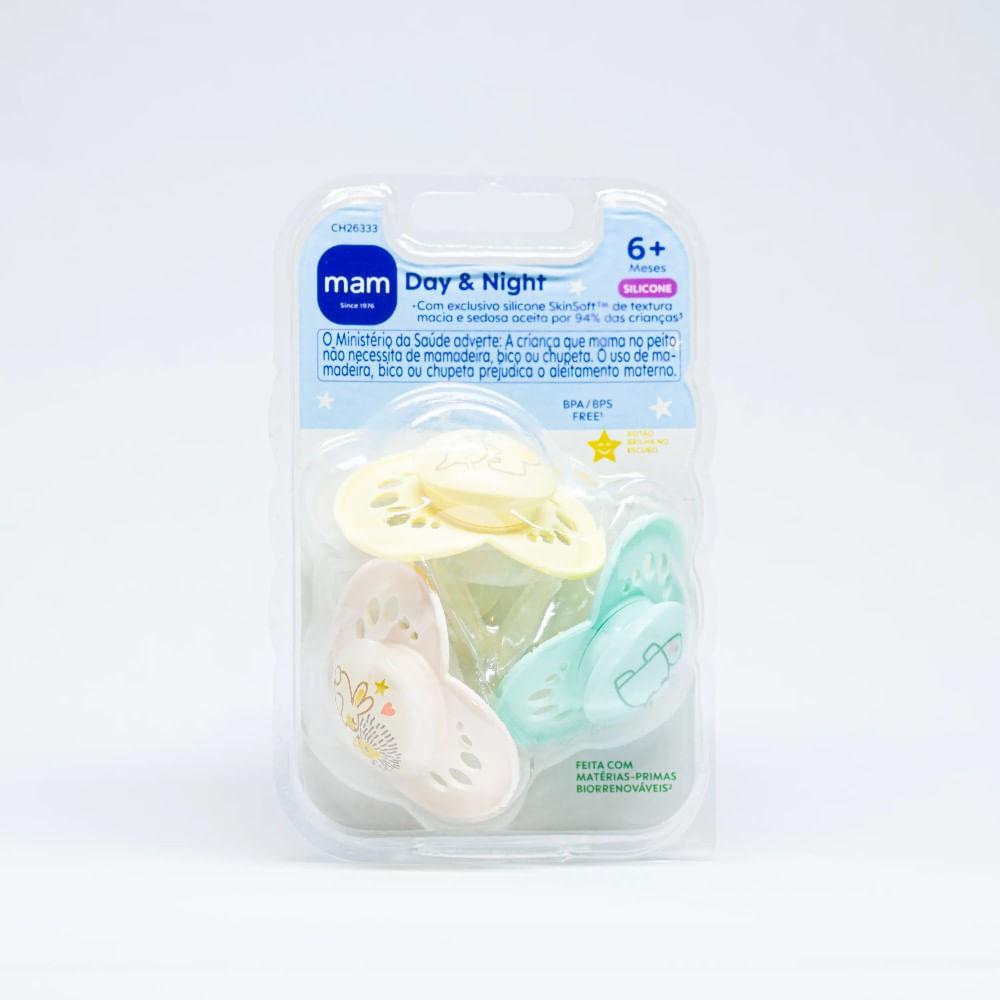 Chupeta 6 Meses Original Neutra Embalagem Tripla - Mam Baby - 4