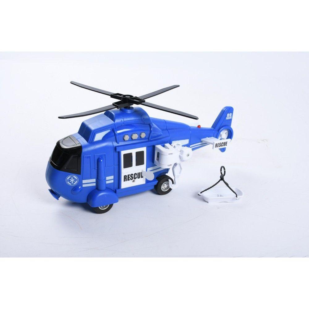 Helicóptero Resgate com Luzes e Sons - Brinkzania - 3