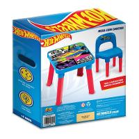 Hot Wheels Mesa de Atividades com Cadeira - Fun Divirta-se - 5