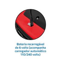 Quadriciclo Vermelho Elétrico 6V - Bandeirante