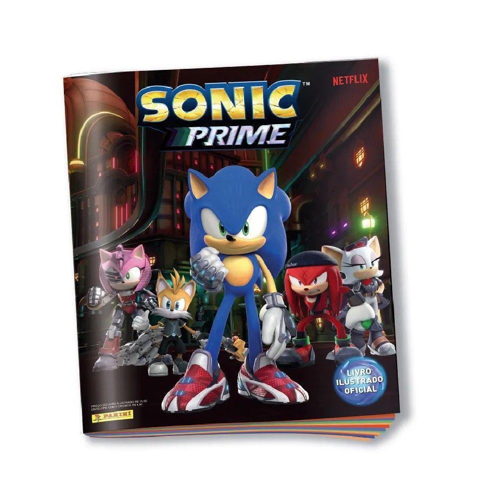 Sonic Kit 1 Álbum Brochura e 6 Envelopes - Panini - 1