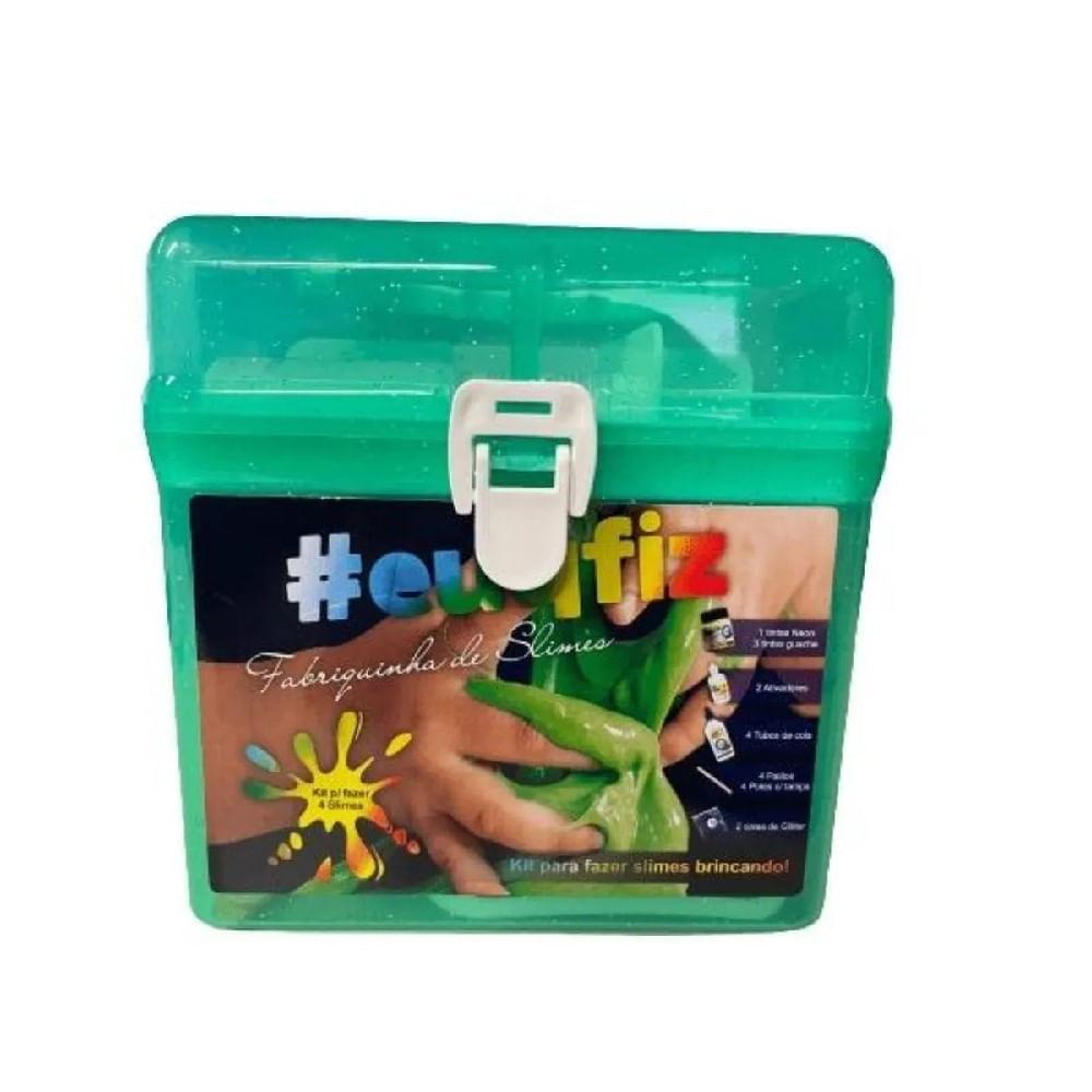 Fabriquinha de Slimes #Euqfiz Verde - I9 Brinquedos - 1