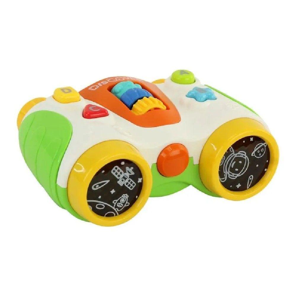 Binóculo Musical com Luzes Amarelo - BBR Toys - 1