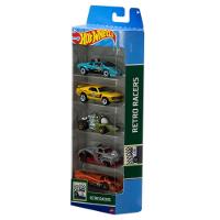 Hot Wheels Pacote 5 Carros Retro Racers - Mattel - 2