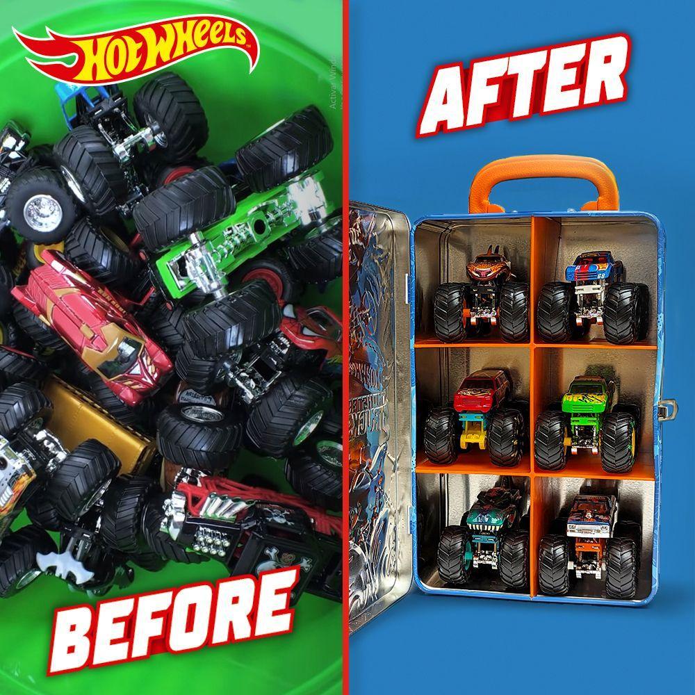 Hot Wheels Maleta Monster Truck - Fun Divirta-se - 8