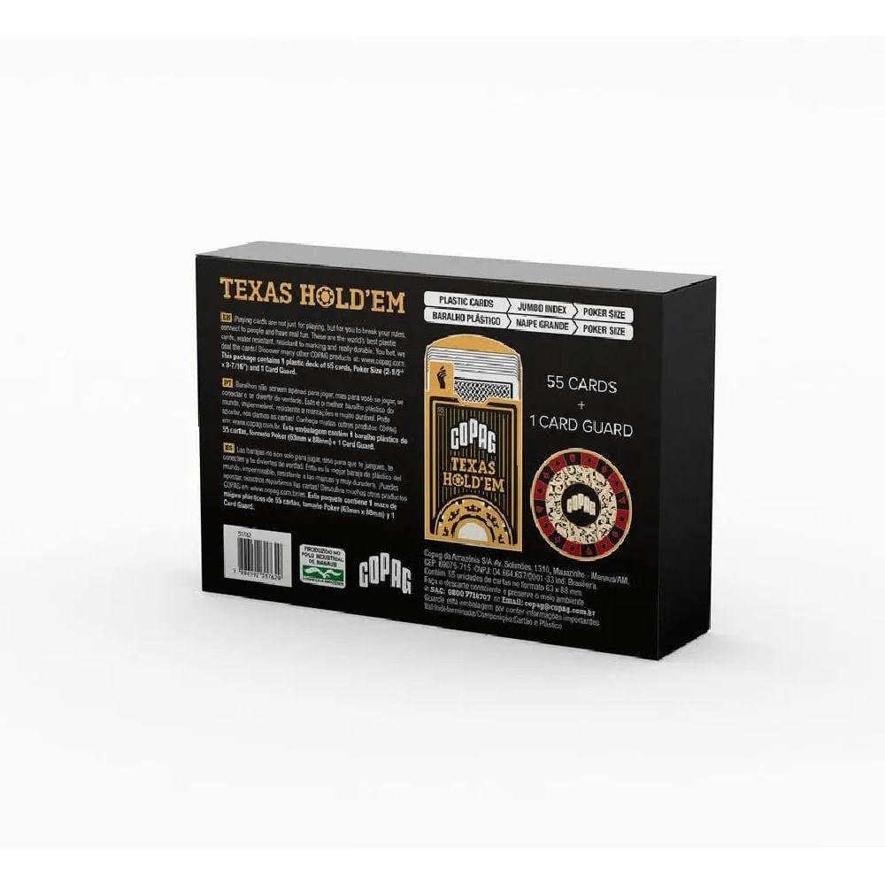 Baralho Texas Hold'em com Card Guard - Copag - 6
