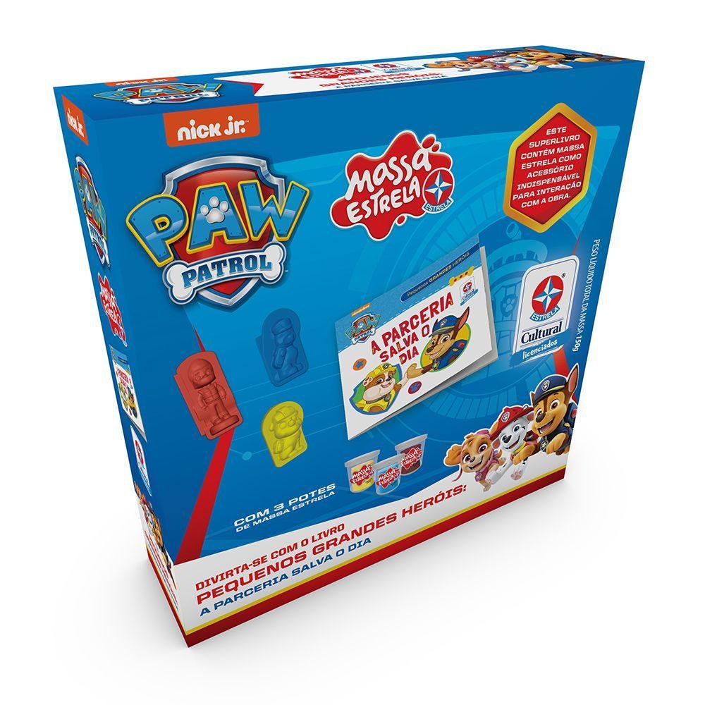 Livro Patrulha Canina Chase com Massa - Estrela - 1