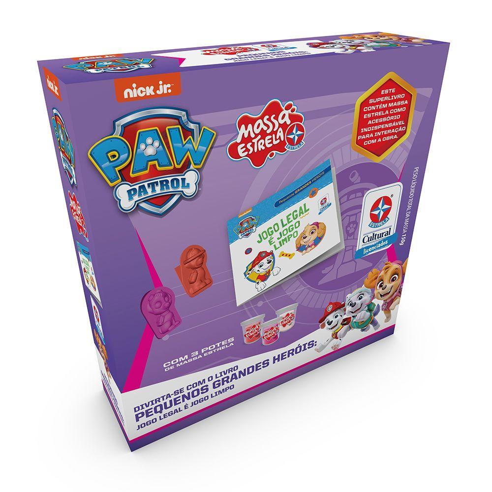 Livro Patrulha Canina Skye com Massa - Estrela - 1