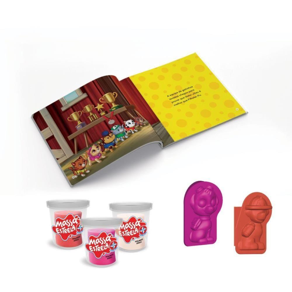 Livro Patrulha Canina Skye com Massa - Estrela - 2