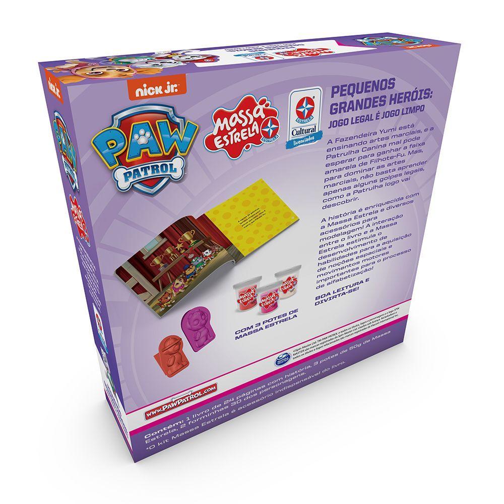 Livro Patrulha Canina Skye com Massa - Estrela - 3