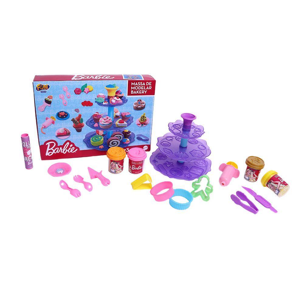Barbie Massinha de Modelar Bakery - Fun Divirta-se - 1