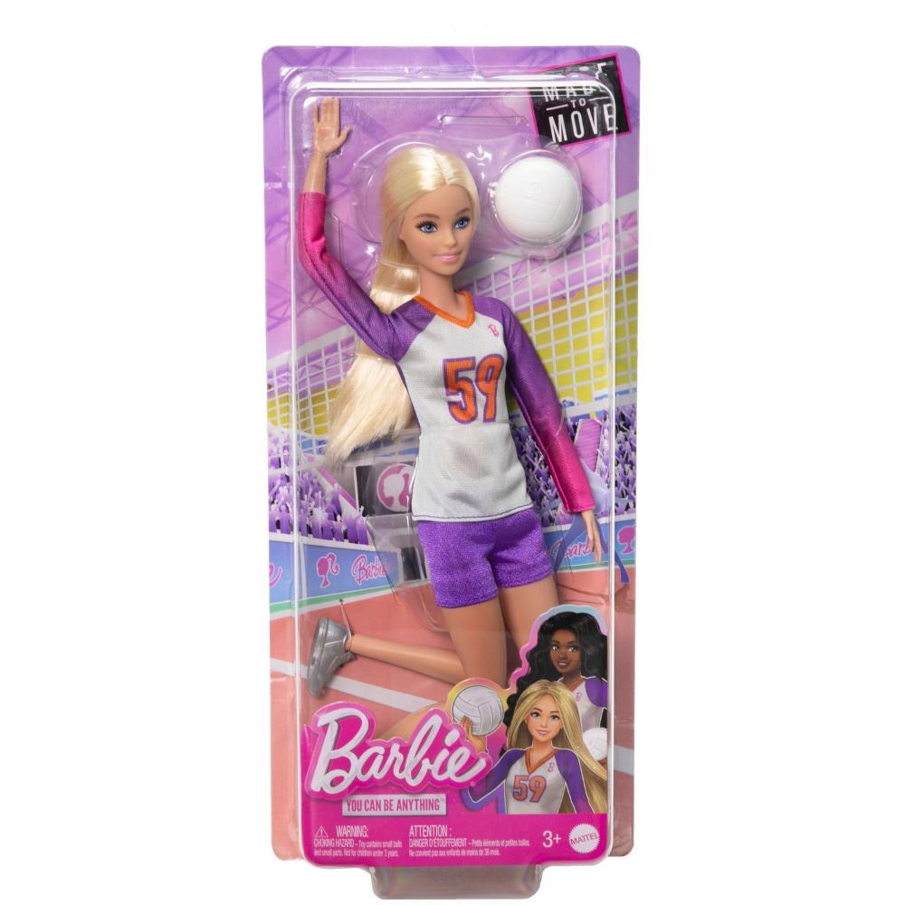Barbie Profissões Boneca Jogadora de Vôlei - Mattel - 6