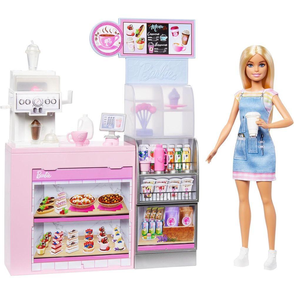 Barbie I Can Be Conjunto de Brinquedo Cafeteria - Mattel - 1