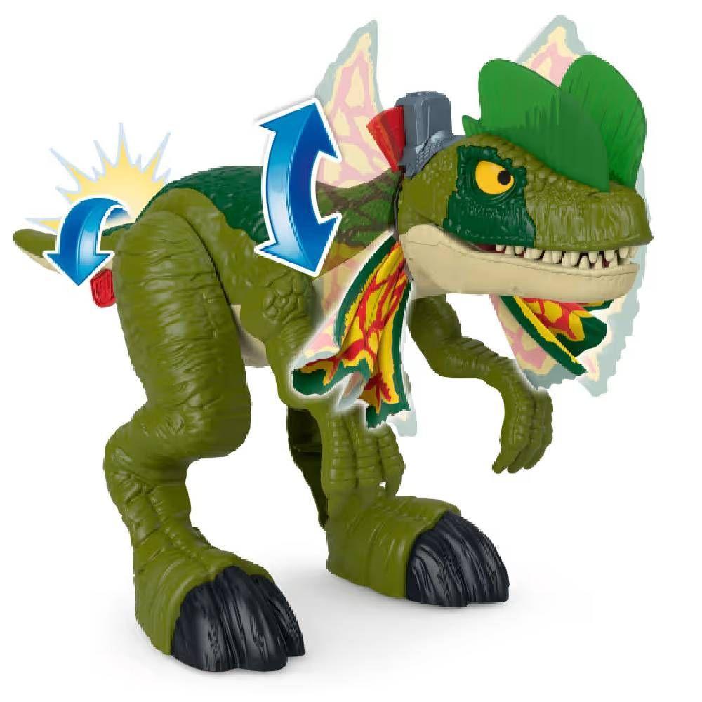 Imaginext Jurassic World Figura Dilophosaurus - Mattel - 2