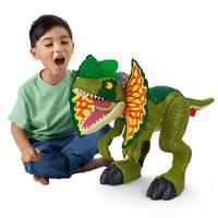 Imaginext Jurassic World Figura Dilophosaurus - Mattel - 4