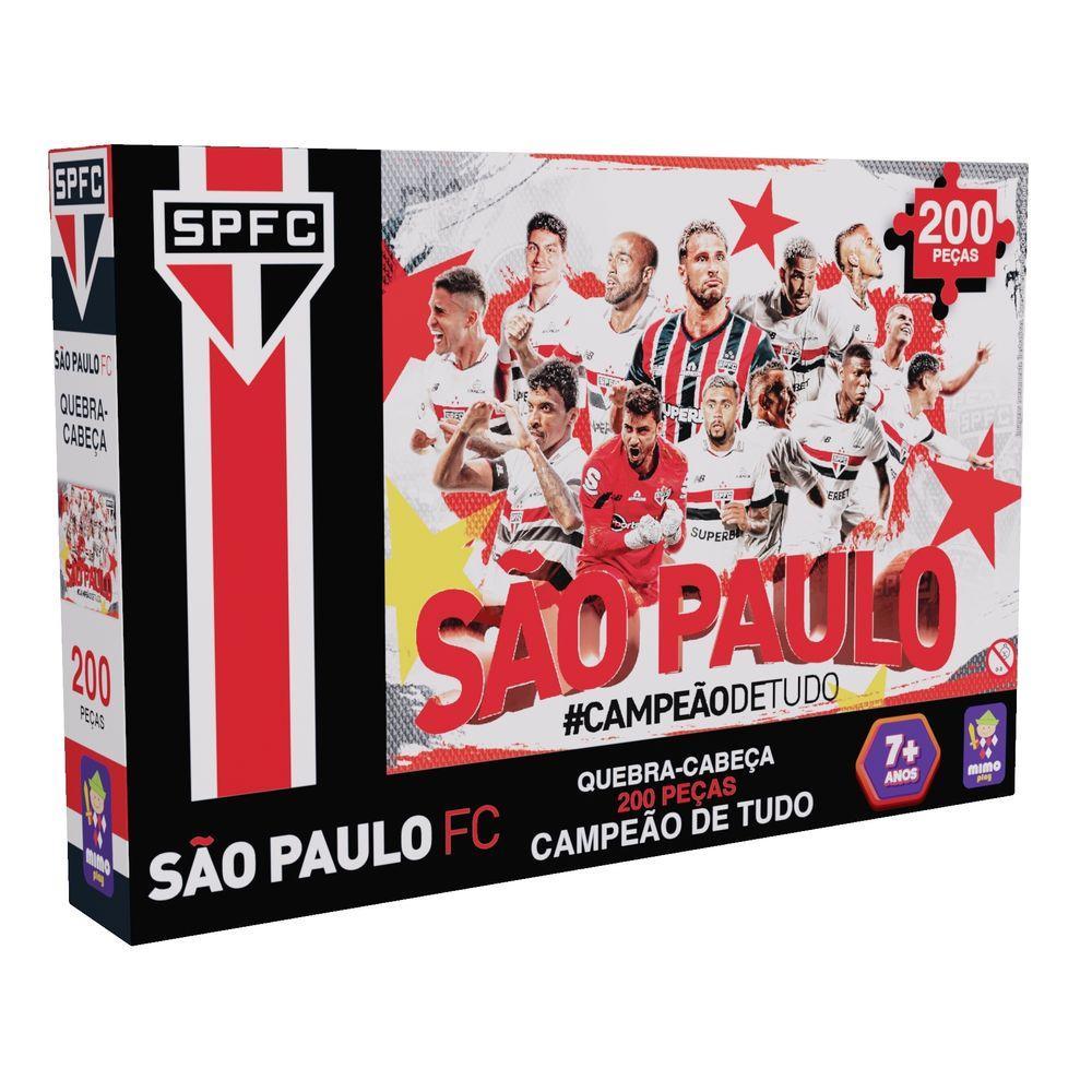Quebra-Cabeça Time São Paulo 200 Peças - Mimo - 1