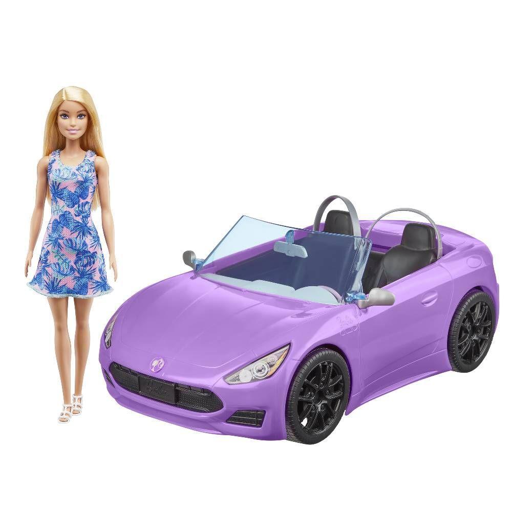 Barbie Carro Conversível Roxo - Mattel - 1