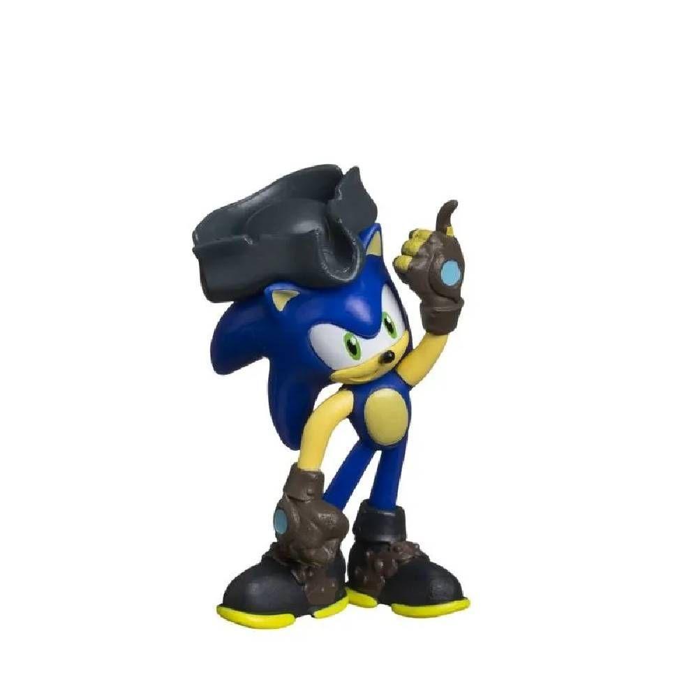 Sonic 5 Bonecos Sonic, Rose, S.Pirata e Dr. Don't - Candide - 4