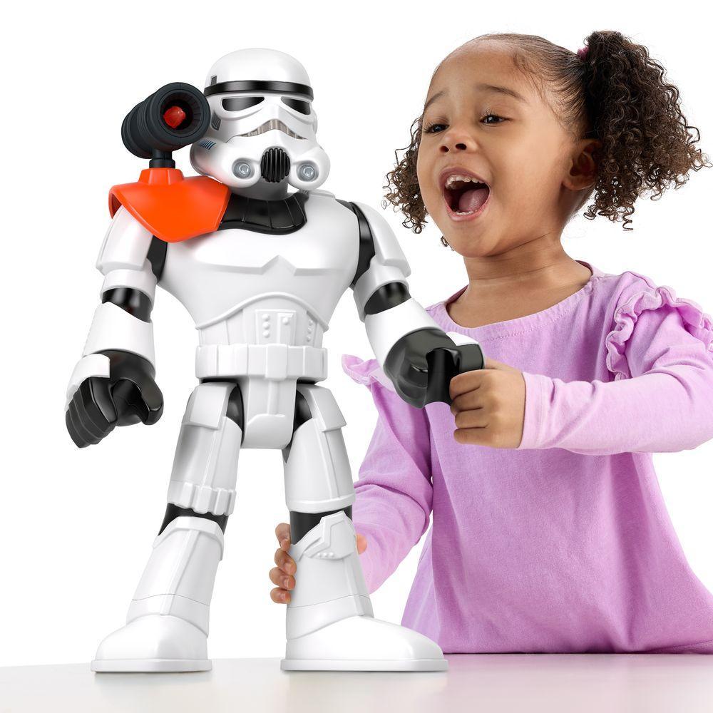 Imaginext Star Wars Figura de Ação Stormtrooper XXL - Mattel - 3