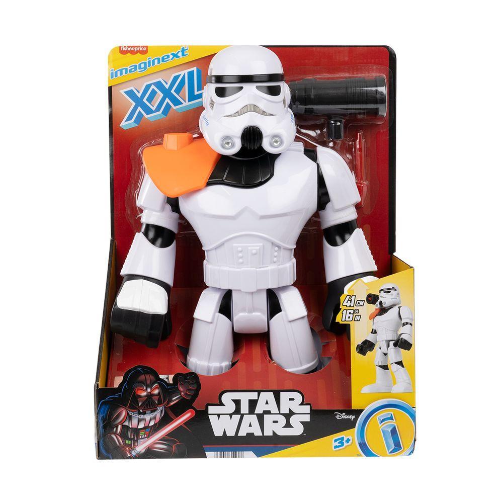 Imaginext Star Wars Figura de Ação Stormtrooper XXL - Mattel - 4