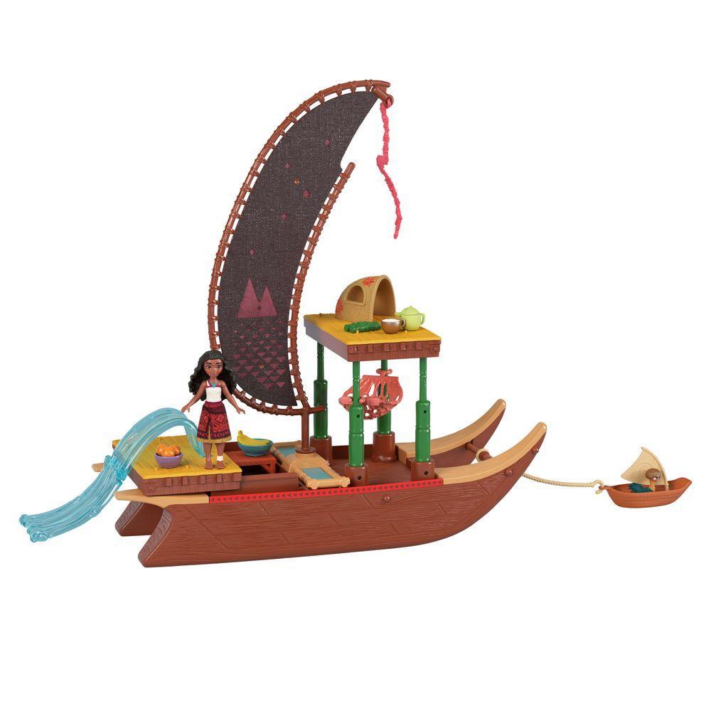 Moana 2 Barco de Aventuras Mini Boneca e Acessórios - Mattel - 1