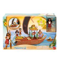 Moana 2 Barco de Aventuras Mini Boneca e Acessórios - Mattel - 10